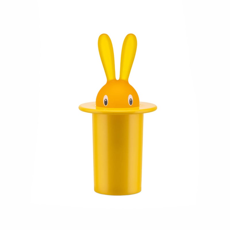 ALESSI حامل أعواد الأسنان أرنب سحري من دي أليسي، أصفر - Image 1